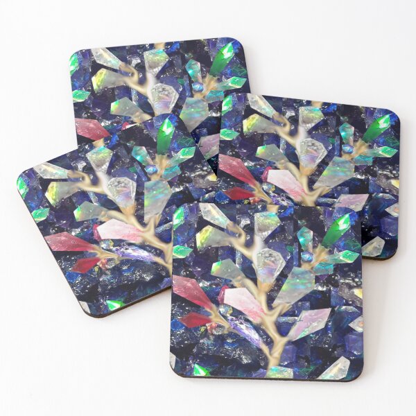 Item preview, crystals, sparkling, multicolored, crystal plant, very peri designed and sold by Maria Mihailova.
