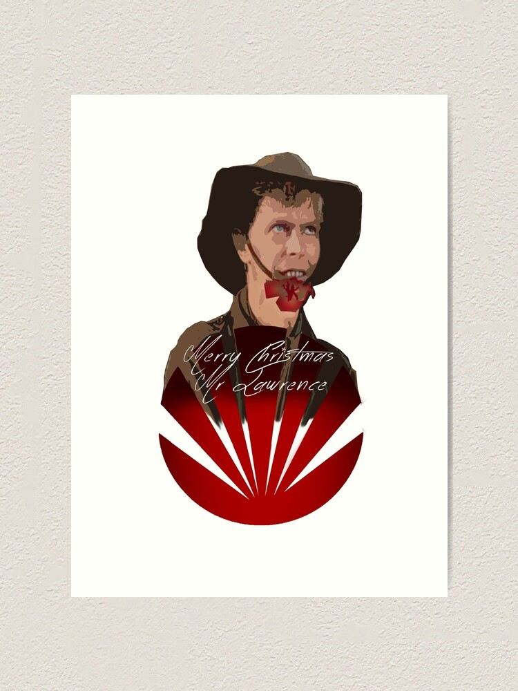 Merry Christmas Mr Lawrence Furyo Art Print By Chkblondie Redbubble