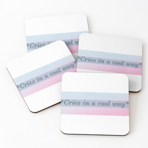 Item preview, cries in a cool way quote designed and sold by Mokastro.
