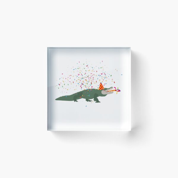 Item preview, Alligator Crocodile - Animals Having a Party designed and sold by idovedesign.