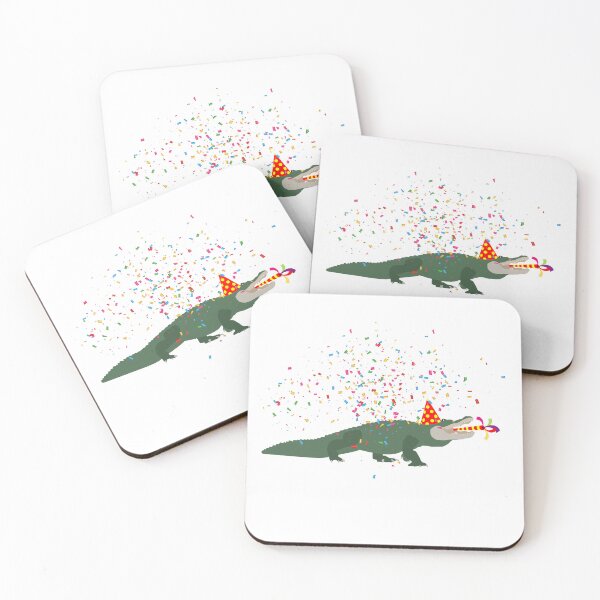Item preview, Alligator Crocodile - Animals Having a Party designed and sold by idovedesign.