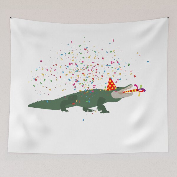 Item preview, Alligator Crocodile - Animals Having a Party designed and sold by idovedesign.