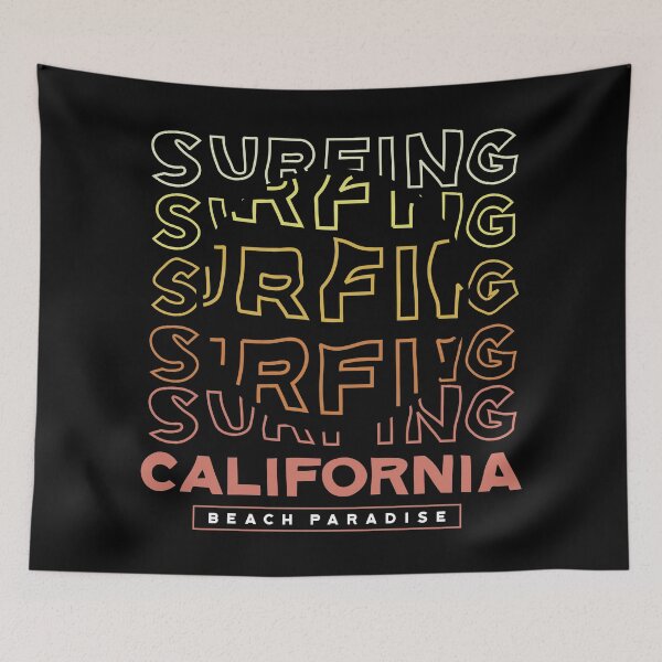 Item preview, Surfing California designed and sold by OtterFactory.
