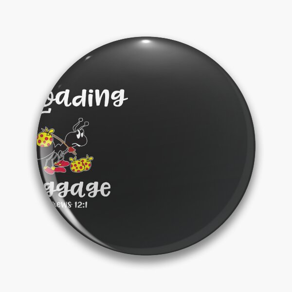Item preview, Christian Design - Unloading Baggage - Hebrews 12 verse 1 designed and sold by simplydesignart.