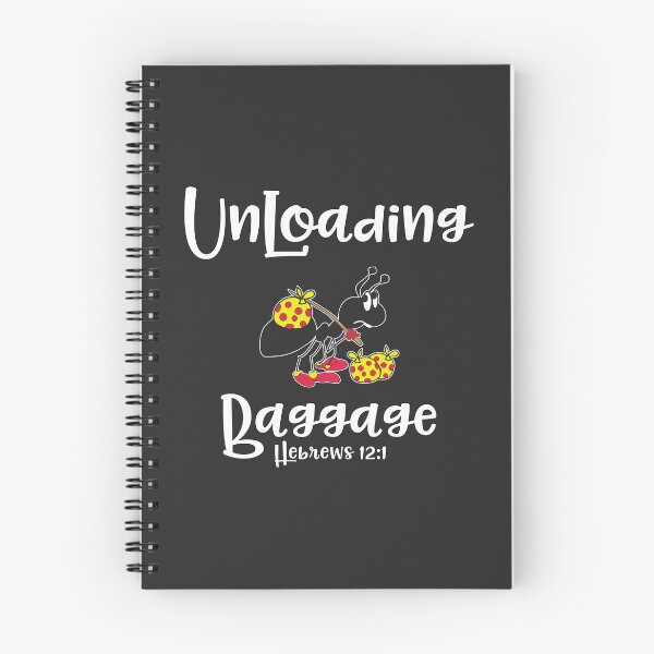 Item preview, Christian Design - Unloading Baggage - Hebrews 12 verse 1 designed and sold by simplydesignart.