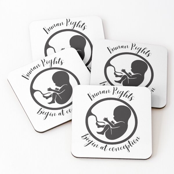 Item preview, In the Womb Human Rights Begin at Conception designed and sold by NonPCTruths.