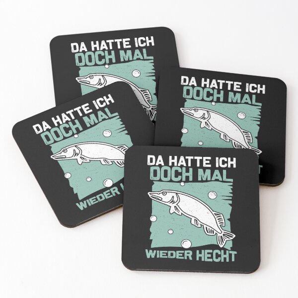 Item preview, Da Hatte Ich Doch Mal Wieder Hecht Funny Angler Fischer designed and sold by StrongShirts.