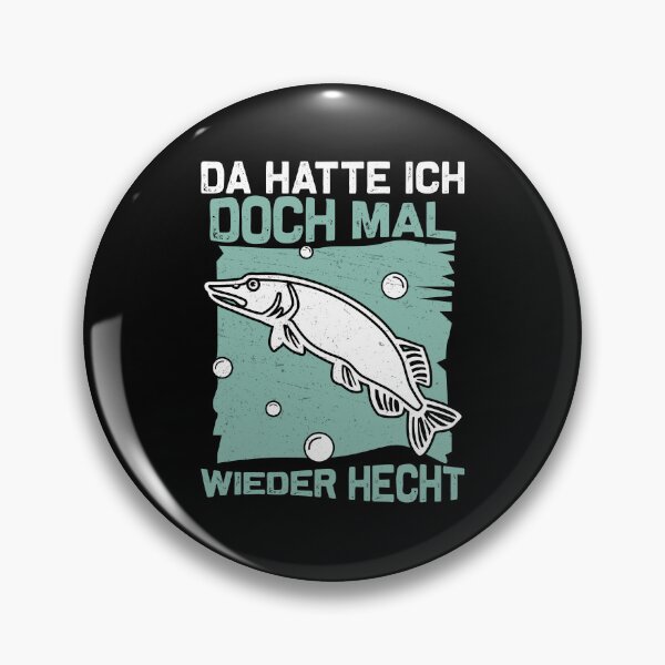 Item preview, Da Hatte Ich Doch Mal Wieder Hecht Funny Angler Fischer designed and sold by StrongShirts.
