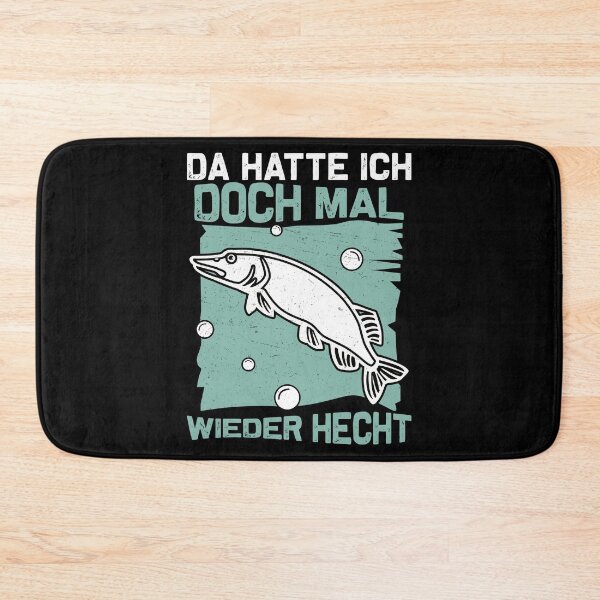 Item preview, Da Hatte Ich Doch Mal Wieder Hecht Funny Angler Fischer designed and sold by StrongShirts.