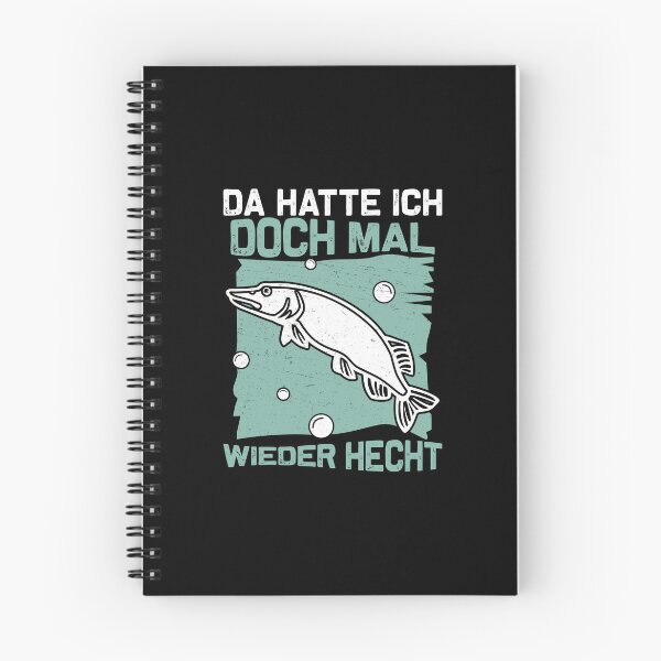 Item preview, Da Hatte Ich Doch Mal Wieder Hecht Funny Angler Fischer designed and sold by StrongShirts.