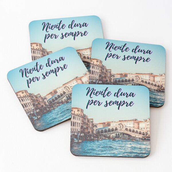 Item preview, Nothing lasts forever - popular Italian quotes theme gifts  designed and sold by RebelliousRosee.