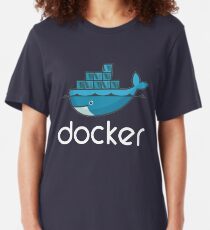 Docker Logo Slim Fit T-Shirt