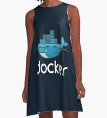 Docker Logo A-Line Dress