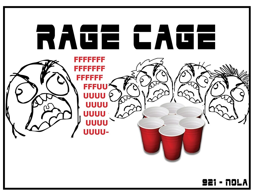 921 Rage Cage Design 1 By Jwluke92 Redbubble