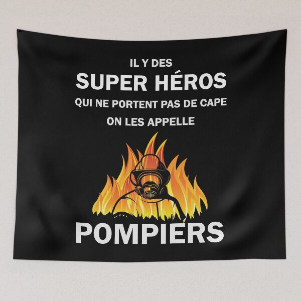 Artikelvorschau, Sapeur Pompier volontaire: Er ist ein Superheld, der nicht auf die Appelle Pompiers verzichten muss entworfen und verkauft von thegiftedadult.