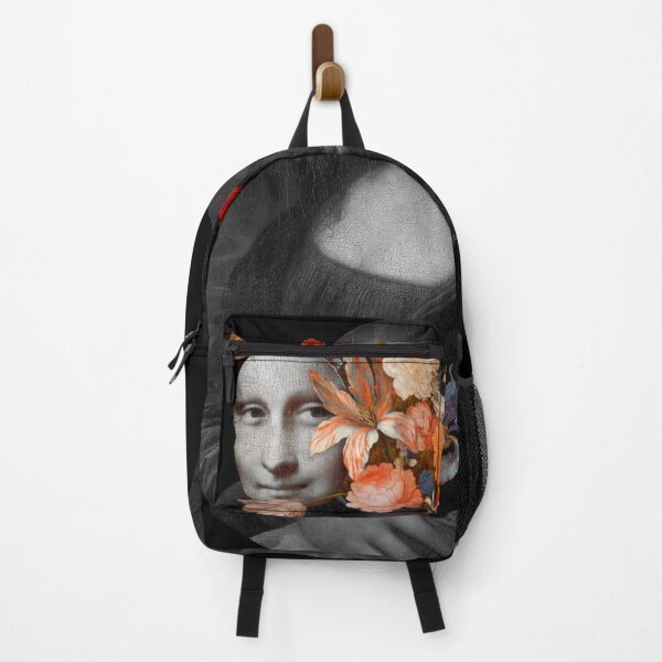 Item preview, Surreal Mona Lisa with flowers. designed and sold by ArtOfSilentium.
