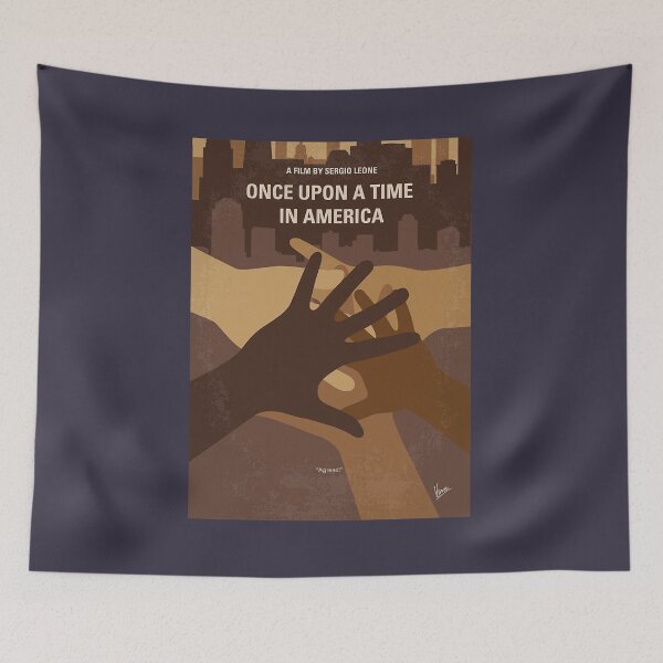 Item preview, Life Epic Friendship Greed Betrayal Loss No942 My Once Upon A Time In America Minimal Movie Poster designed and sold by MaxSusieIngle.
