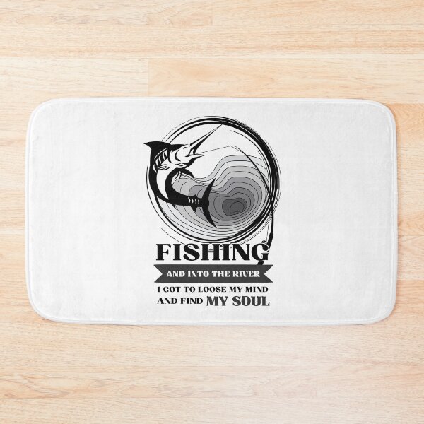 Item preview, Fishing And Into The River I Go To Loose My Mind And Find My Soul - Swordfish fishing designed and sold by yococo.