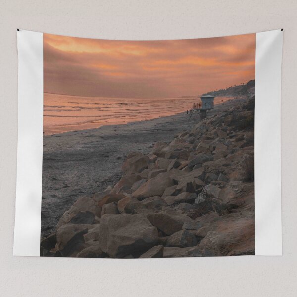 Item preview, One Sunset At Torrey Pines © designed and sold by © Hany G. Jadaa © Prince John Photography.