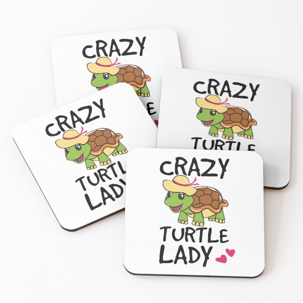 Item preview, Crazy Turtle Lady Tortoise Mom designed and sold by Betsytiptoe.