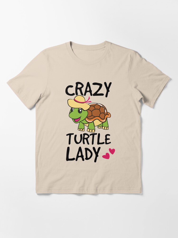 crazy turtle lady shirt