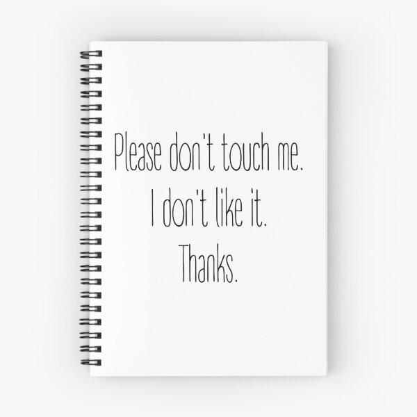 Item preview, Please Don't Toch Me. I Don't Like it. Thanks. designed and sold by trendingatees.