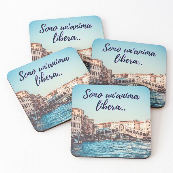 Item preview, I am a free soul - popular Italian quotes theme gifts  designed and sold by RebelliousRosee.