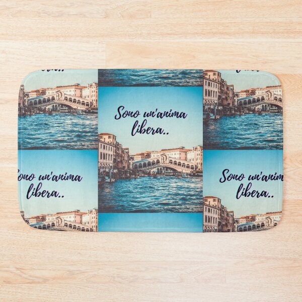 Item preview, I am a free soul - popular Italian quotes theme gifts  designed and sold by RebelliousRosee.
