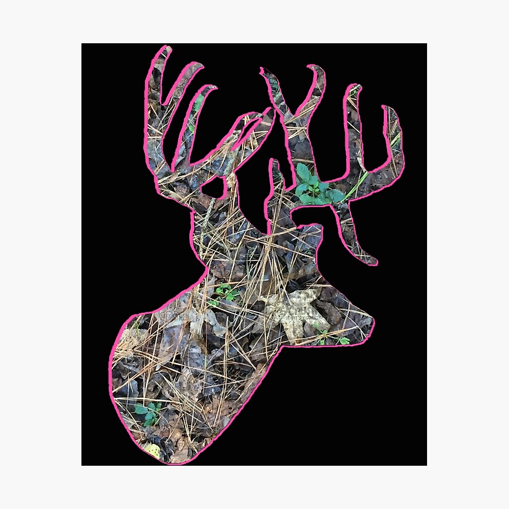 Custom Deer Skull Hunting Buck Hunter Pink Camoflage India