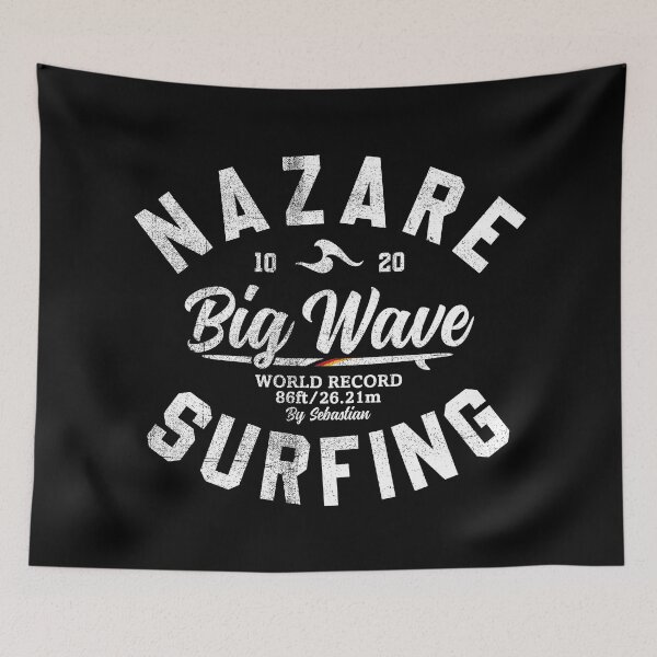Item preview, NAZARE BIG WAVE WORLD RECORD 26.21m BY SUBGIRL designed and sold by SUBGIRL.