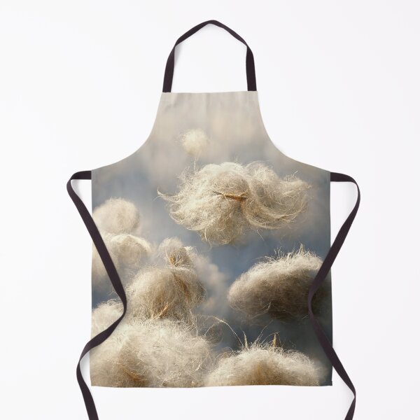 Item preview, cotton balls on a windy field 3 designed and sold by Mike Kiev art.