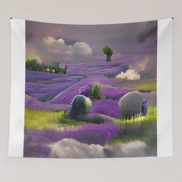 Item preview, Lavender fields  designed and sold by Lachrymosa.