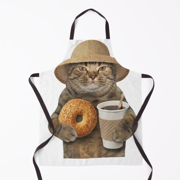 Item preview, Coffee Cat Donut T-shirt designed and sold by GD7design ⭐️⭐️⭐️⭐️⭐️.