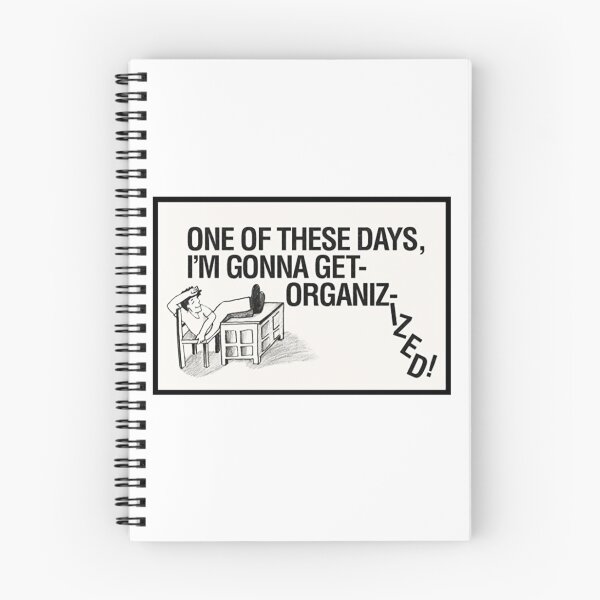 Item preview, One Of These Days, I'm Gonna Get Organised (Organizized) Taxi Driver designed and sold by WHILE-YOU-WAIT.