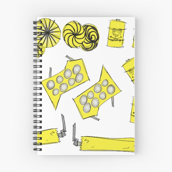 Item preview, Badly Drawn Marmaliser Parts - Sticker Sheet designed and sold by Cabled Creature.