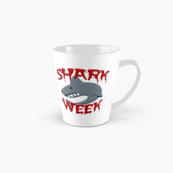 Vista previa del artículo con la obra «Tazas/botellas Shark Week», diseñado y vendido por OfficialDivas.
