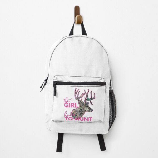 Item preview, Girl Hunter Pink Camouflage Whitetail Buck Deer, Big Camo Buck Head, Deer Hunting Design designed and sold by LifeCrush.