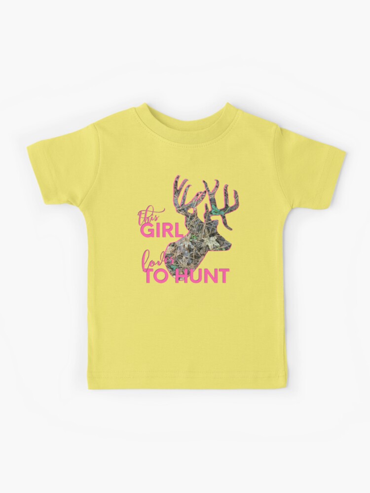 Deergirl Kids' Realtree Camo Tee