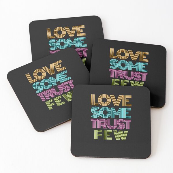 Item preview, LOVE SOME TRUST FEW  designed and sold by Funny-Pet.