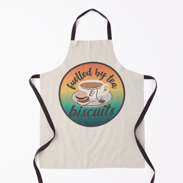 Item preview, Fuelled By Tea And Biscuits Fun Slogan Light Ombre designed and sold by TrulyEpoque.