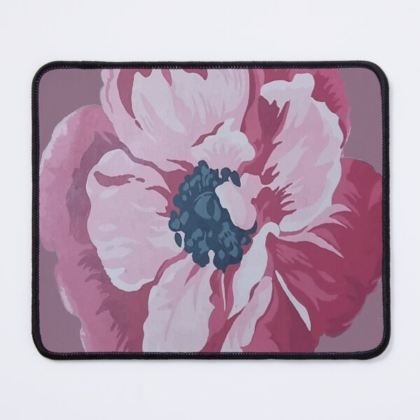Item preview, Artistic Pink Anemone Flower Vector Cut Out designed and sold by taiche.