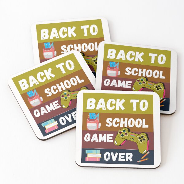 Item preview, Funny Back To School Game Over Designs designed and sold by Manilyn0907.