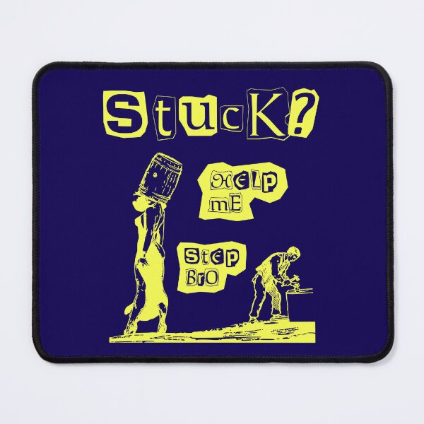 Item preview, Stuck Help Me Step Bro designed and sold by Nostalgia-Lab.