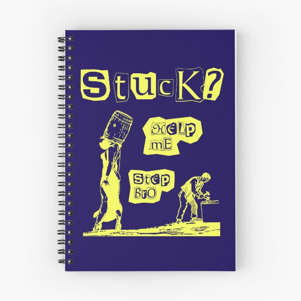 Item preview, Stuck Help Me Step Bro designed and sold by Nostalgia-Lab.