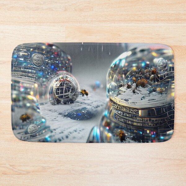Item preview, Glittering snow globe  designed and sold by fizzribbit.