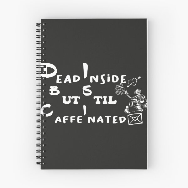 Item preview, dead inside but still caffeinated designed and sold by EZONEEE.