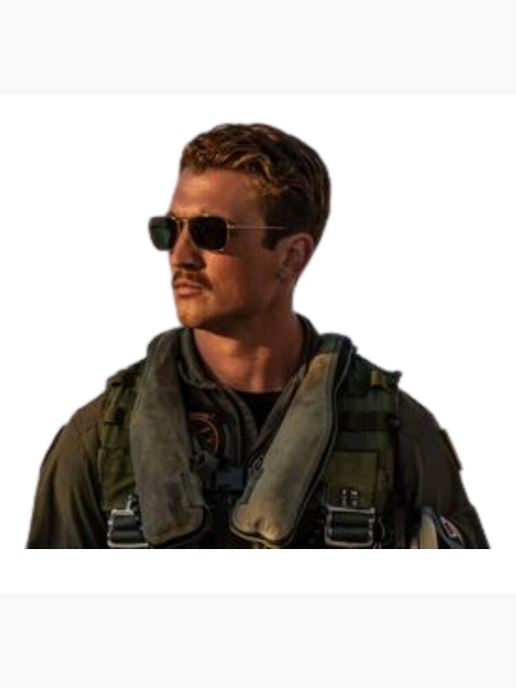 Miles Teller Top Gun Maverick Poster For Sale By Nicrice Redbubble