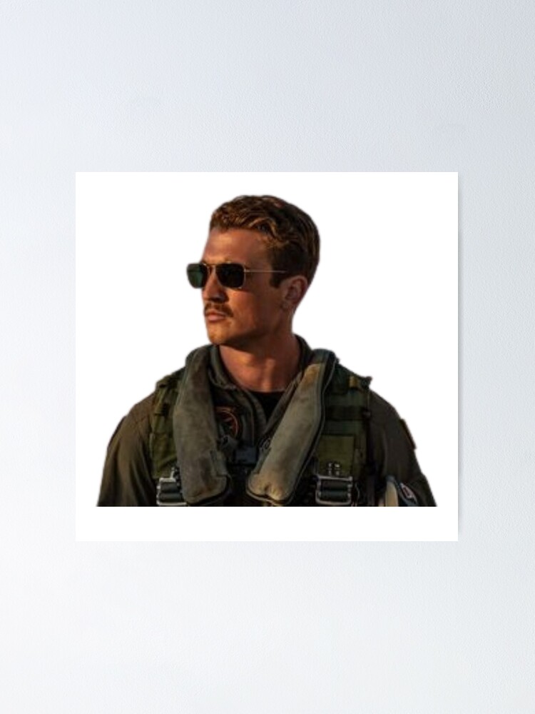 "Miles Teller Top gun maverick" Poster for Sale by NICRICE Redbubble
