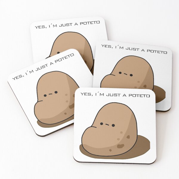 Item preview, just a potato designed and sold by ima-ozi.