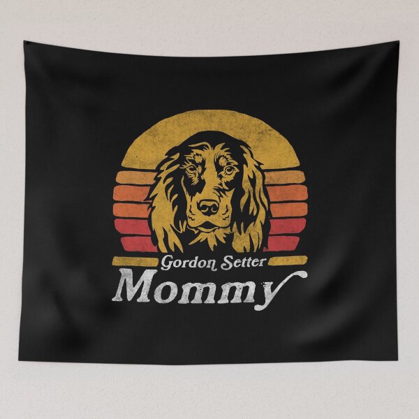 Item preview, Retro Vintage Gordon Setter Mommy designed and sold by More Cute Dogs.
